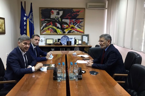 Predsjedatelj Zastupničkog doma dr. Denis Zvizdić sastao se sa gradonačelnikom Tuzle 
